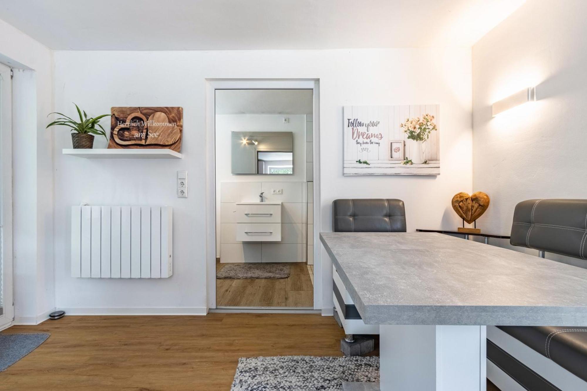 Ferienwohnung Am Parksee 바트보덴타이흐 외부 사진
